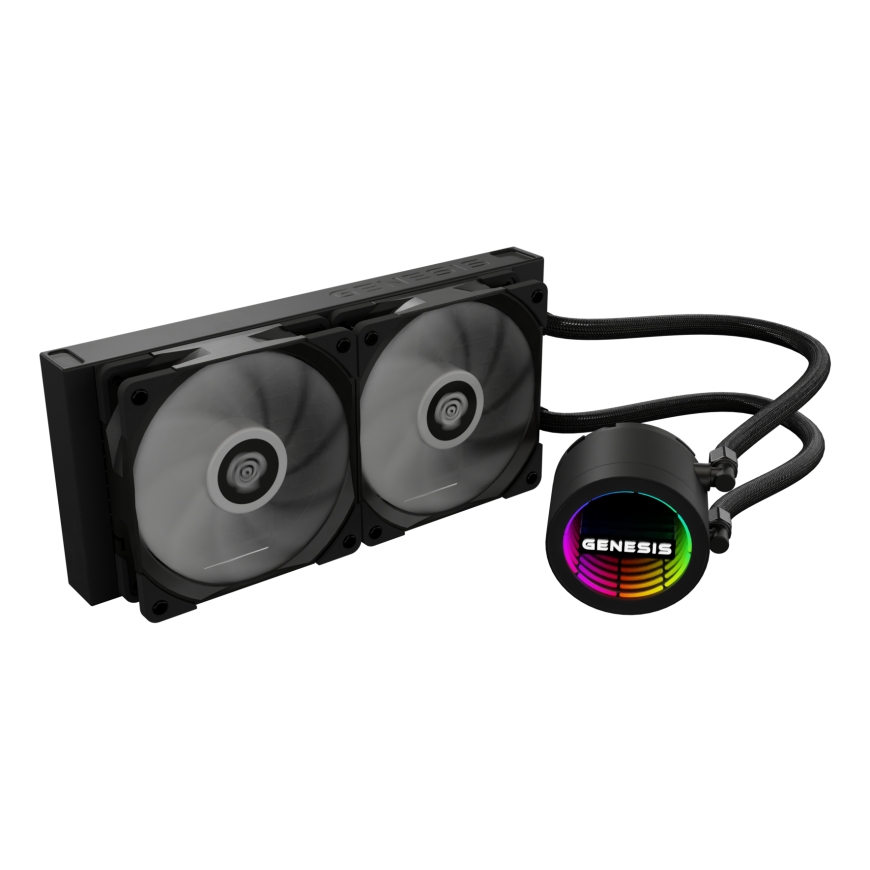 GENESIS NLG-2319 computer cooling system Processor All-in-one liquid cooler Black – 4
