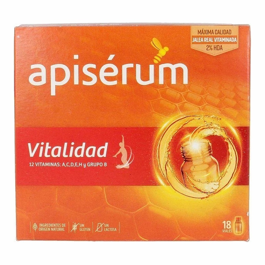 Apisérum Apiserum Vitality 18 bottles