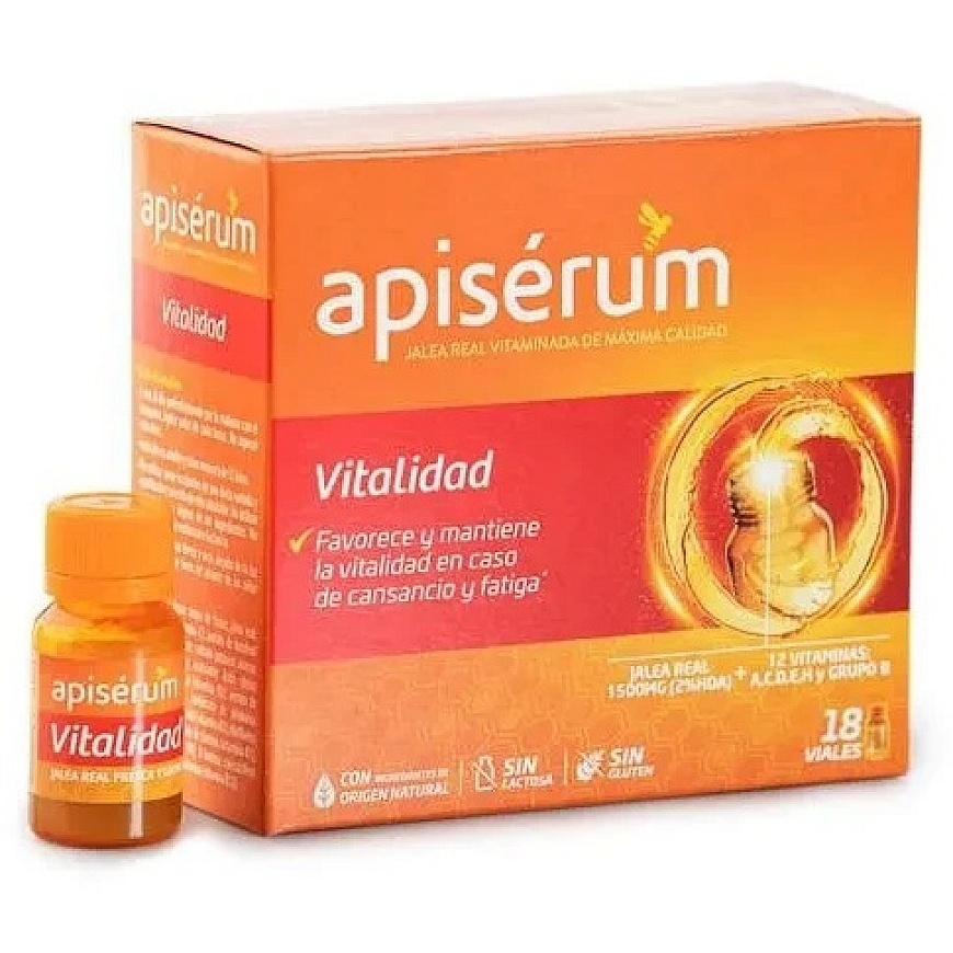 Apisérum Apiserum Vitality 18 buteliukų – 2