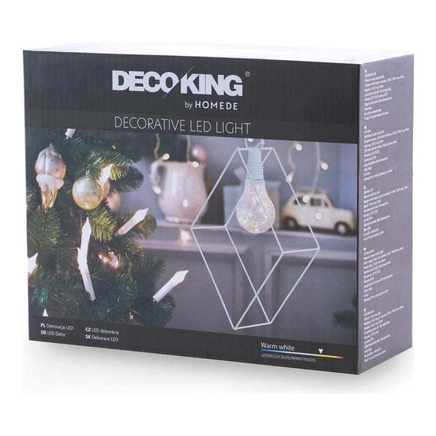DecoKing LED Decoration CALOS WWH 10LEDS – 5