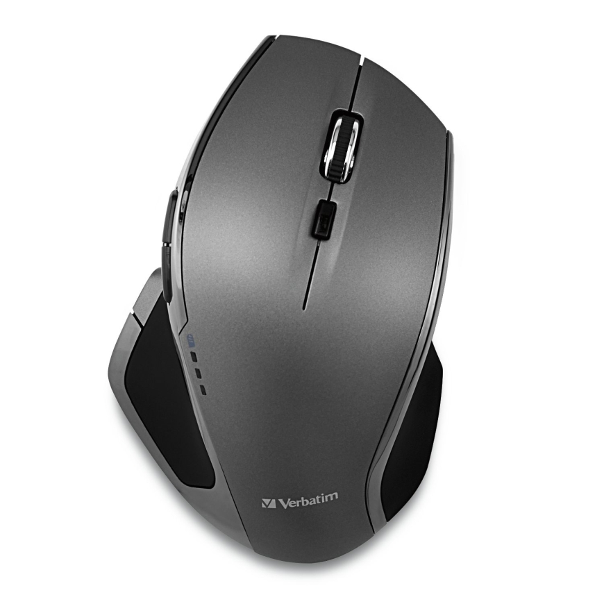 Verbatim 8-Button Wireless Blue LED Mouse – 2