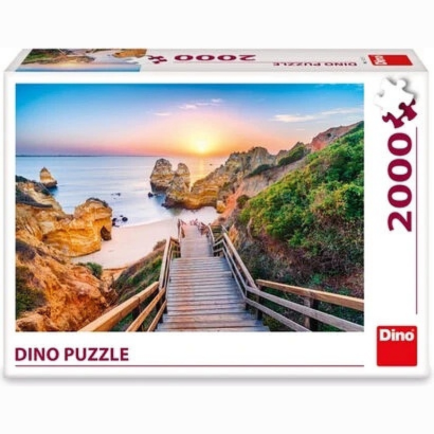 Dino Puzzle 2000 Pcs: Camilo Beach – 3