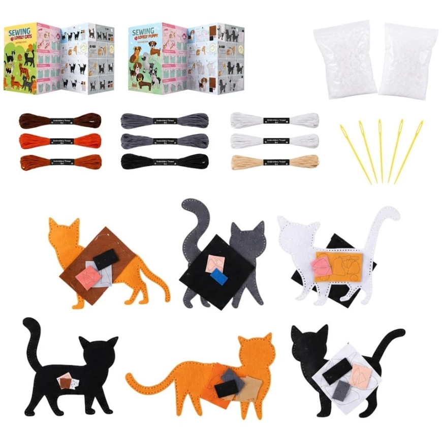 Lean Toys Ompeleminen sarja 6 kpl. – 2