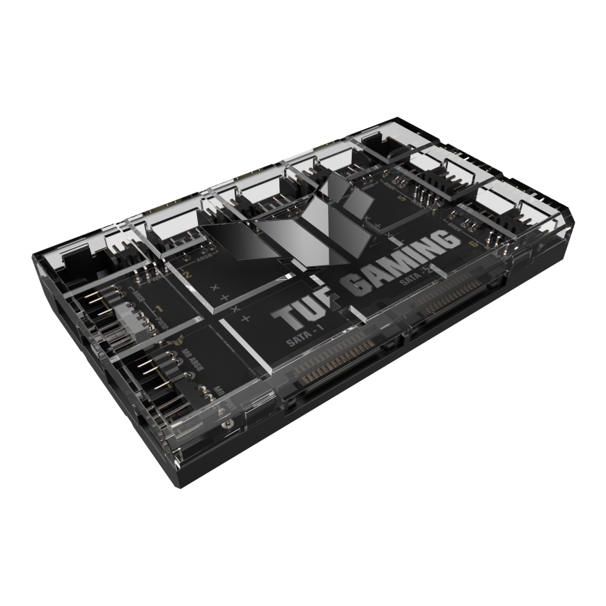 ASUS TUF Gaming ARGB PWM Fan Hub Tuulettimen ohjain – 5