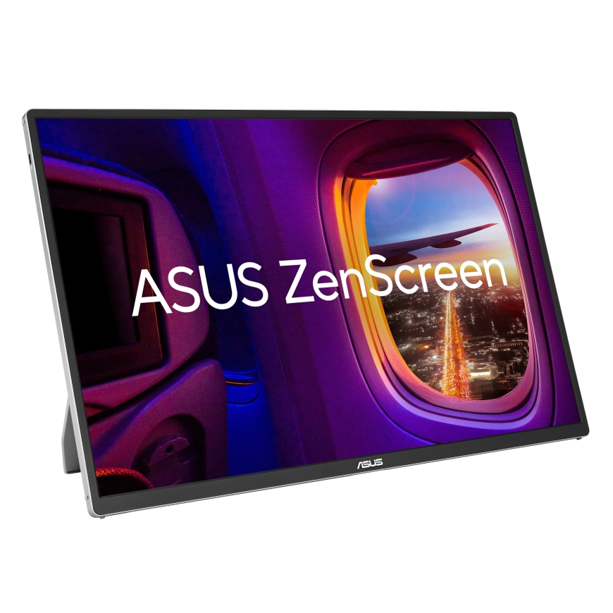 ASUS ZenScreen OLED MQ16FC PC lamekuvar 40,6 cm (16") 1920 x 1200 pikslit WUXGA OLED-ekraan Hõbe