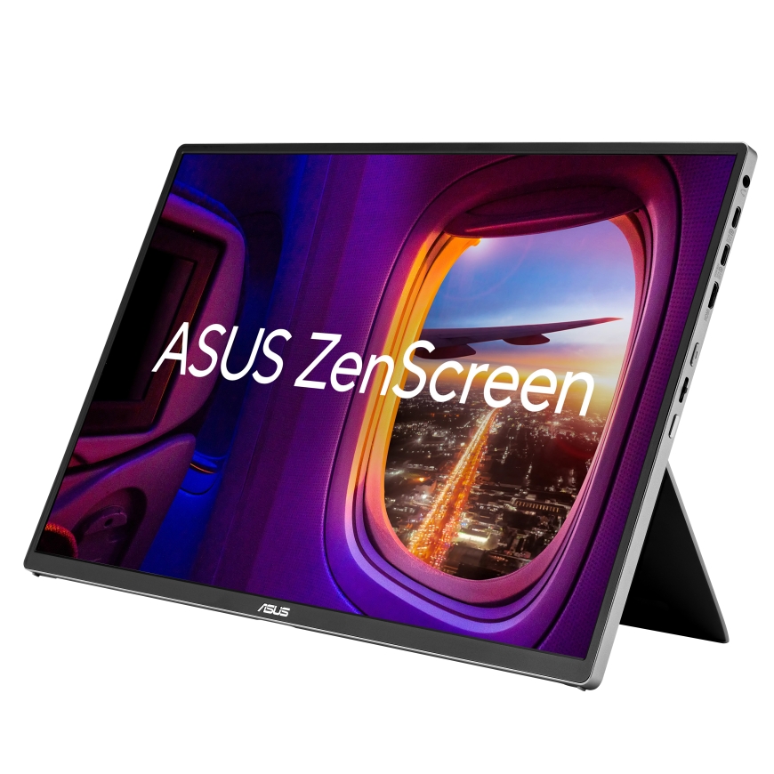 ASUS ZenScreen OLED MQ16FC tietokoneen litteä näyttö 40,6 cm (16") 1920 x 1200 pikseliä WUXGA Hopea – 2