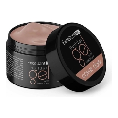 Cosmetics Zone Excellent Pro Statybinis gelis ar tiksotropisko pārklājuma, tumšs, 15 g