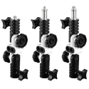 Mitoya Photography Accessory - Double U II Handle for Two Flashes with Mounting Bracket