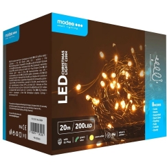 Decorative LED Lights - Modee ML-C2004 20M 200LED Warm White IP44