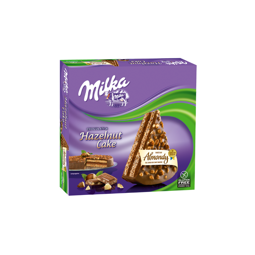 Milka Frozen Cake MILKA Hazelnut, 400g
