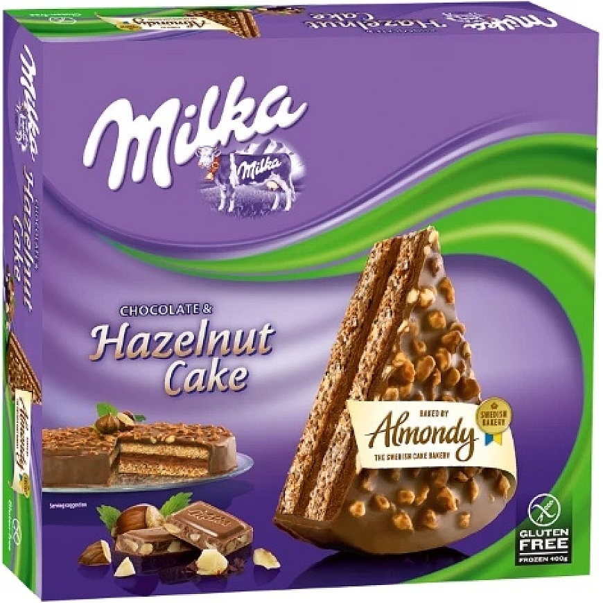 Frozen Cake MILKA Hazelnut, 400g – 2