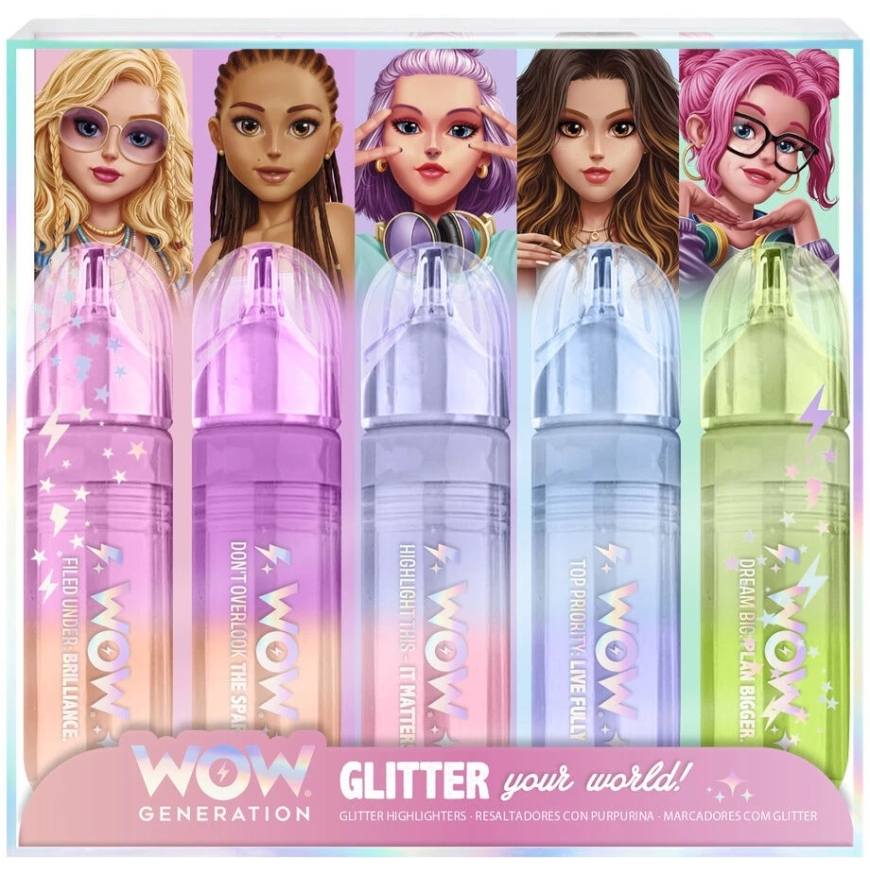 WOW GENERATION švytėjimo priemonių rinkinys, WOW00177 – 4