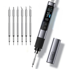 Fnirsi Electric Soldering Iron 100W + 6 Tips HS-02A_M