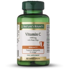Natures Bounty VITAMIN C 1000 mg with rosehip coated capsules 60 units