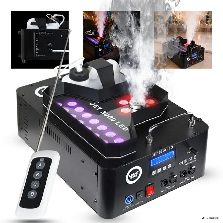 LIGHT4ME JET 3000 LED вертикальный генератор дымового эффекта