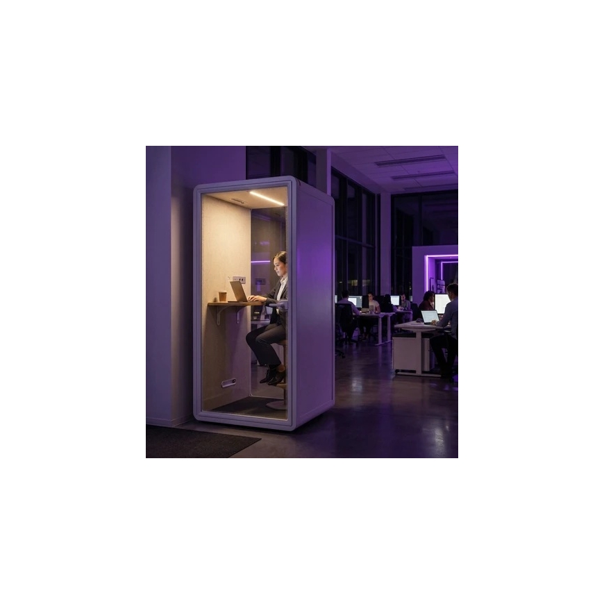 Mobilioji akustinė kabina Spacetronik SPE-POD04 – 2