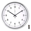Hama Java Radio-controlled clock Round Silver