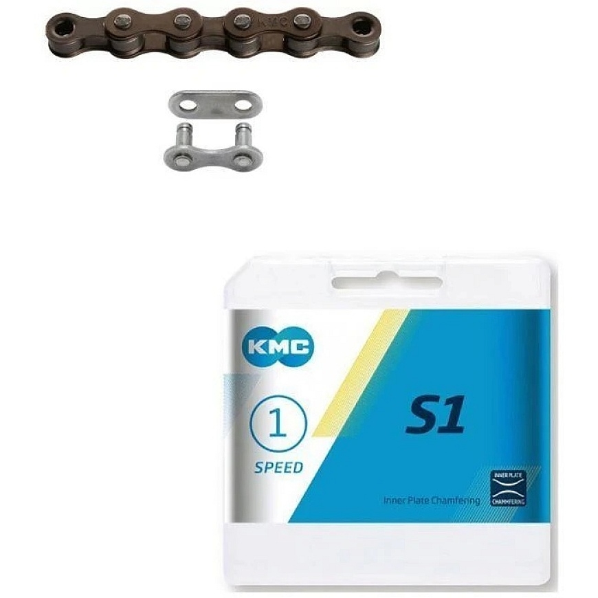 Chain S1 112 links brown BOX KMC – 3