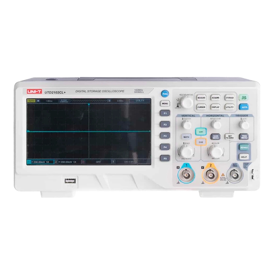 Uni-T UTD2102CL+ osciloskops – 4