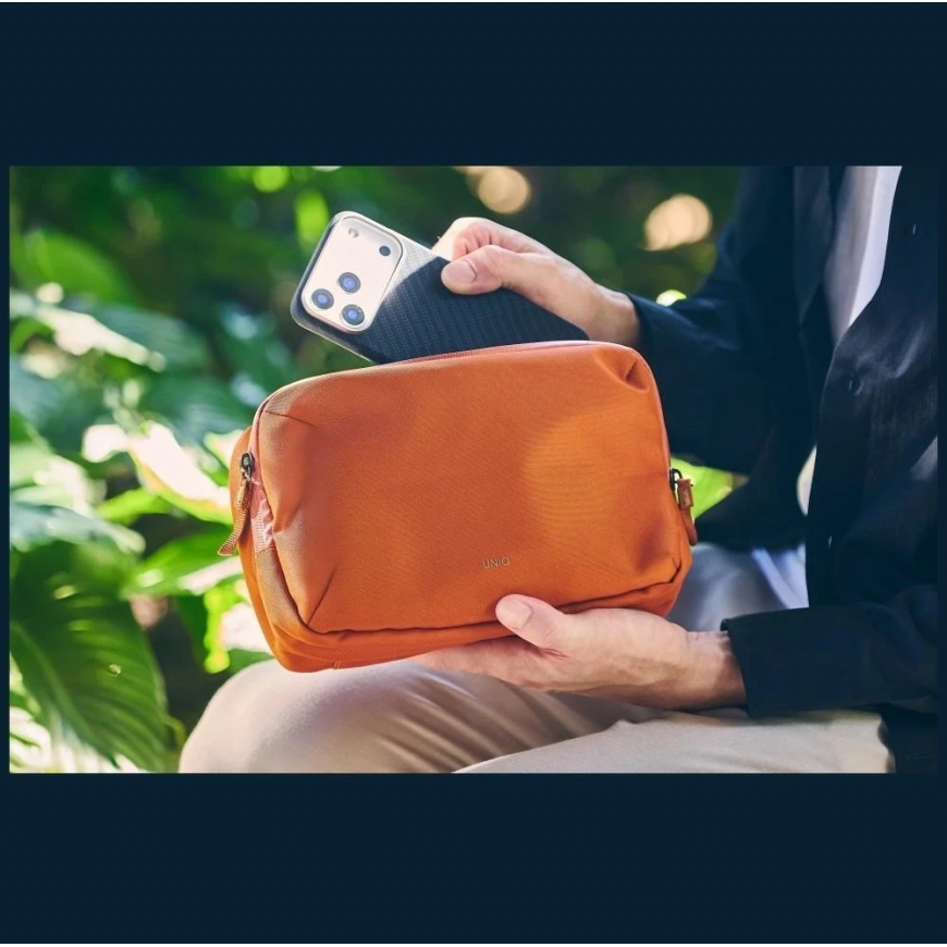 UNIQ Denver Tech Kit Pouch 2.5L Orange – 5