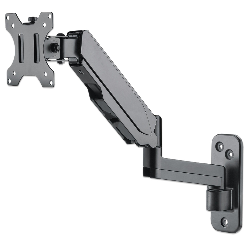 Manhattan 461610 monitorin kiinnike ja jalusta 81,3 cm (32") Seinä Musta – 5