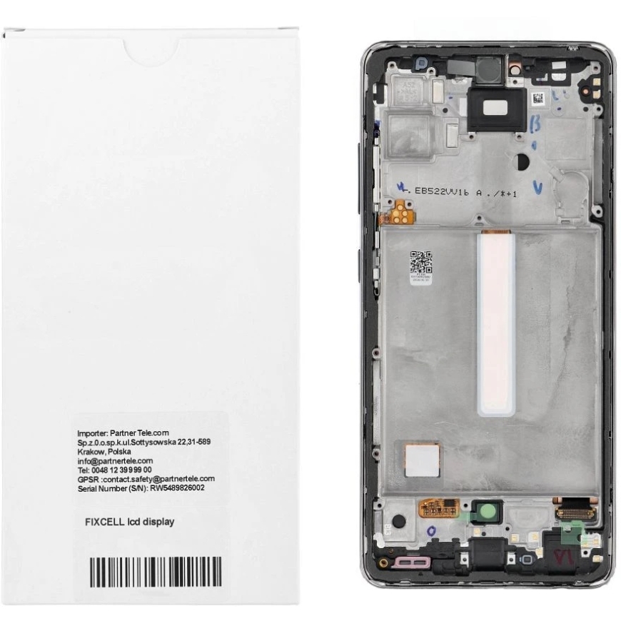 Uts Group FIXCELL LCD Screen for SAMSUNG A52 4G/5G AMOLED with Frame (Refurbished) – 4