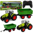 Lean Toys Traktorius koos käru 1:24 Lean Toys Traktorius koos käru 1:24