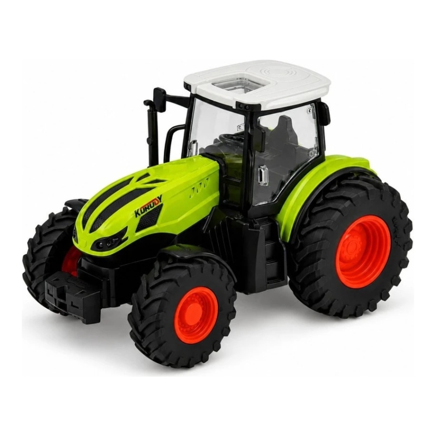 Lean Toys Traktorius su priekaba 1:24 – 2