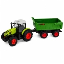 Lean Toys Traktorius koos käru 1:24 Lean Toys Traktorius koos käru 1:24
