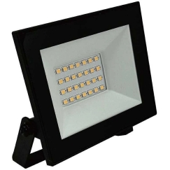V-tac 20W LED prožektorius, juodas, 6500K