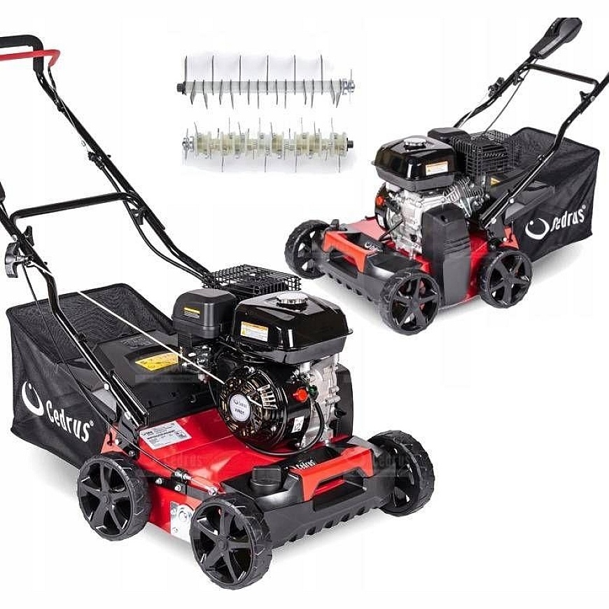 Cedrus benzīna zāles aerators 2in1 5