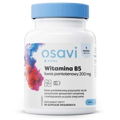 Osavi B5-vitamiini pantoteeni 200 mg ravintolisä 90 kapselia