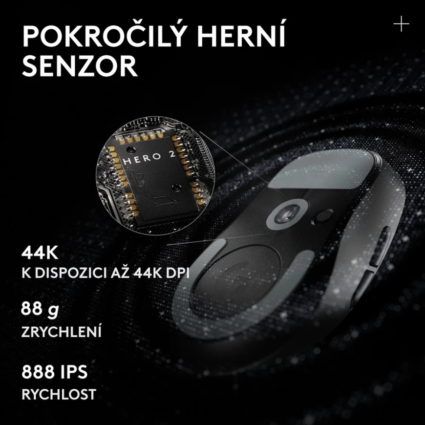Мышь Logitech PRO X Superlight 2 DEX SE, черная – 5