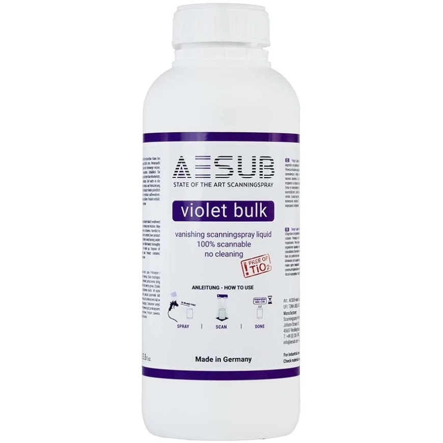 AESUB Violet - skenēšanas aerosols ar