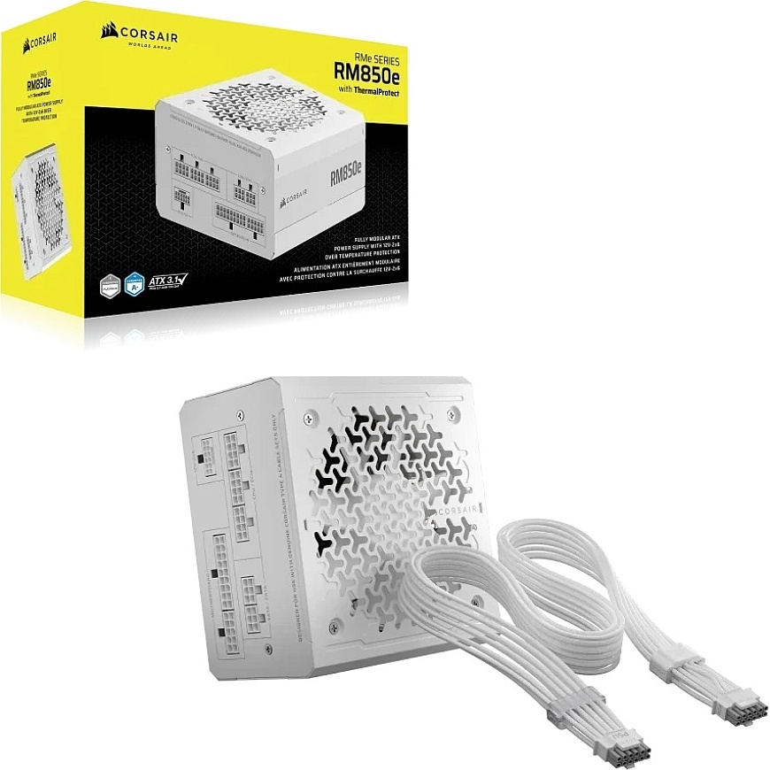 CORSAIR RMe Baltas sērija 3. paaudze