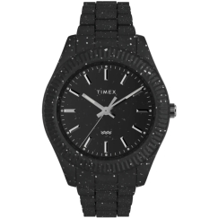 Moteriškas laikrodis TIMEX Legacy Ocean 37 mm, perdirbtas plastikas, modelis TW2V77000.
