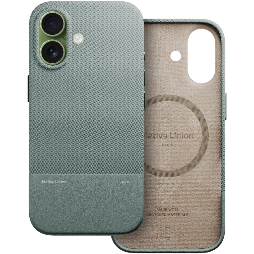 Dėklas Native Union (RE)Classic Case, slate žalias - iPhone 17 – 2