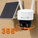 "Orllo TZ1 Cloud SIM 4G LTE" IP camera with solar panel