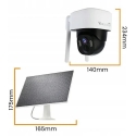 "Orllo TZ1 Cloud SIM 4G LTE" IP camera with solar panel