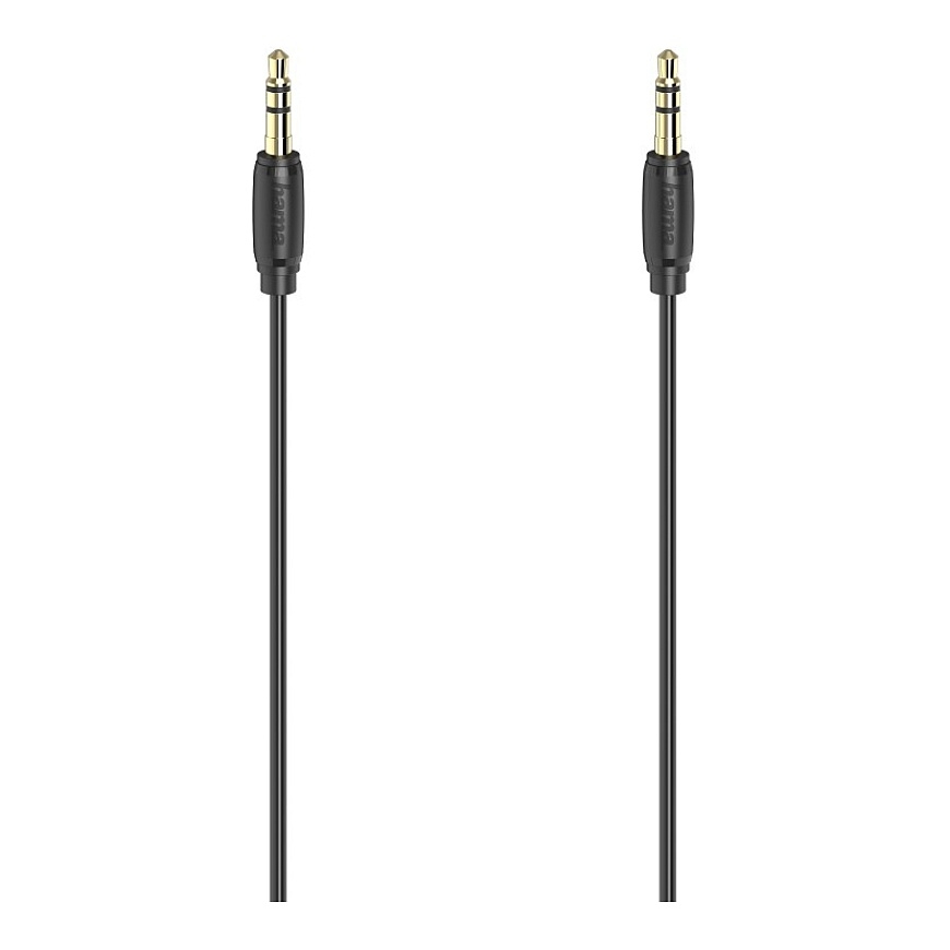 Hama 00205263 audiokaapeli 3 m 3.5mm musta