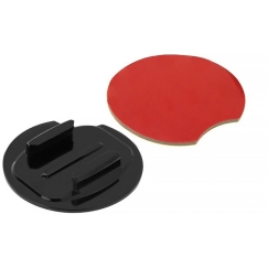 Camera Mount - GoPro Round Mountain Pole 58mm Adhesive Base