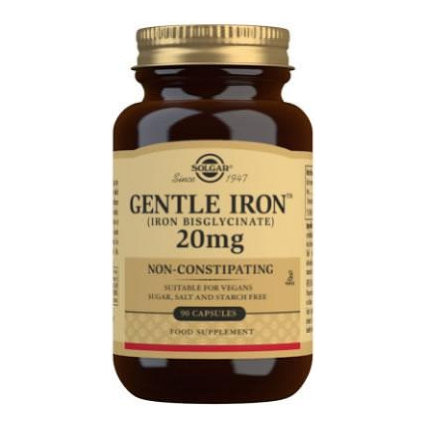 Solgar Gentle Iron (želatīna bisglicināts) 20