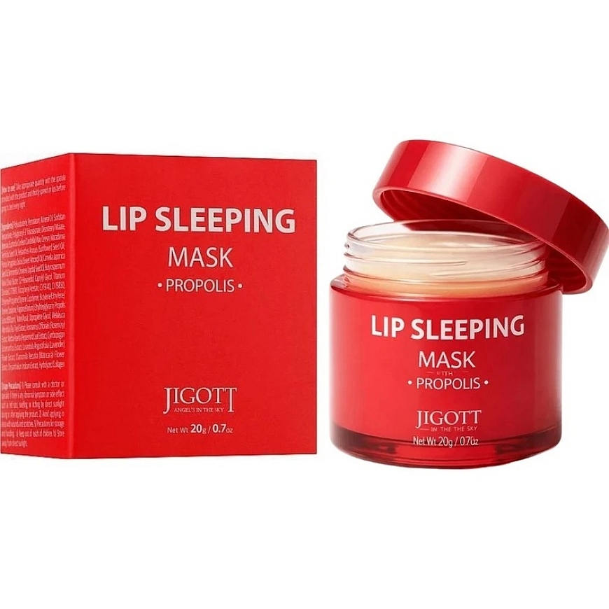 Jigott Lip Sleeping Mask with Propolis, 20 ml – 5