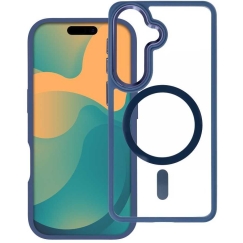 ROAR MAG BUMPER case compatible with MagSafe for SAMSUNG A36 / A56 dark blue
