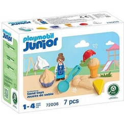 PLAYMOBIL - JUNIOR: Sand Ice Cream Shop (72006)