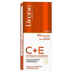 Lirene C+E revitaliseeriv kreem, 40ml - pikk kehtivusaeg!