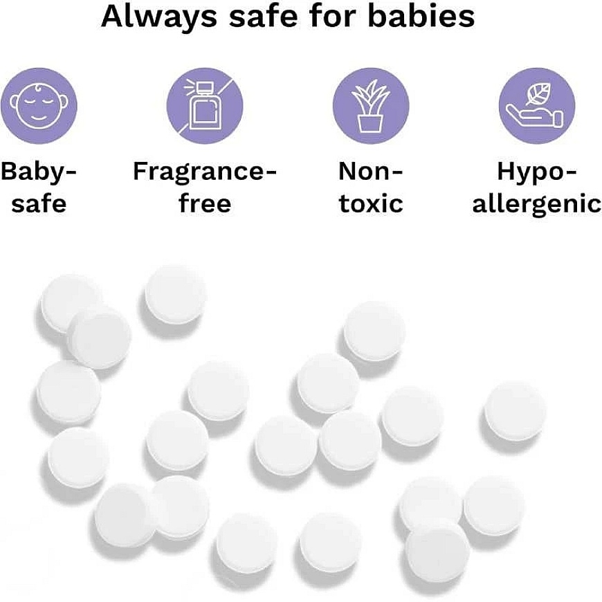 BABY BREZZA BOTTLE WASHER PRO DESCALING TABLETS, 20 PCS. – 2