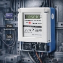 Qoltec Single-phase Electric Meter 230V 5(60)A LCD Qoltec Single-phase Electric Meter 230V 5(60)A LCD