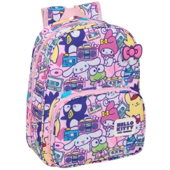 Safta Hello Kitty & Friends pritaikomas kuprinė 34 cm