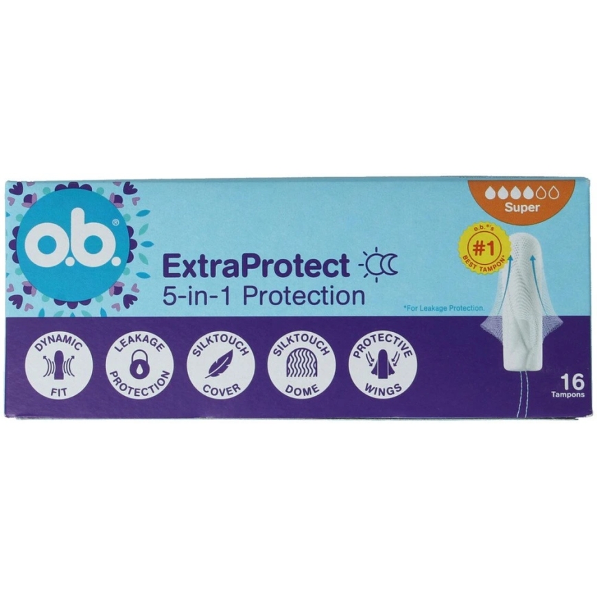 O.B. Extra Protect Super Tampons 16pcs